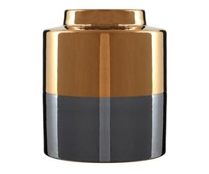 Orsina Stellar Dual Tone Small Metallic Finish Vase Orsina Multicolor