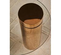 Orsina Stone Grey Silicone Head Spoon, Heat-Resistant Serving Spoon, Neutral Grey Culinary Ladle With Wooden Handle Orsina Grey