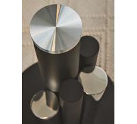 Orsina Stone Grey Silicone Head Whisk, Silicone-Covered Wire Mixer With Ergonomic Grip, Ash Grey Culinary Whisk in Green Orsina Green