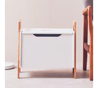 Orsina Storage Box, Durable Construction Storage Box With Lid, Modern Design White Storage Box, Compact Small Box Orsina White