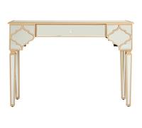 Orsina Stunning Console Table, Mirrored Design Console Table With Drawers For Hallway, Functional Modern Table