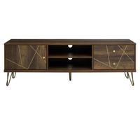 Interiors by PH Flori Media Unit, Brown