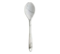 Orsina Sturdy Marble Effect Silicone Spoon With Ergonomic Grip,heat-Resistant Kitchen Utensil,compact Cooking Spoon