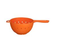 Orsina Sturdy Orange Plastic Colander With Large Holes,efficient Strainer For Kitchen Use,ideal For Draining Pasta