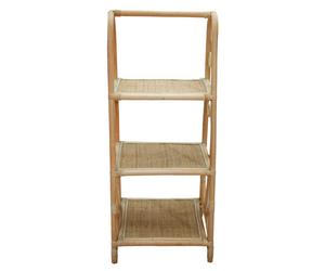 Orsina Sturdy Three TierShelf Unit, Durable Shelving Unit, Versatile Industrial Unit, Decorative Kitchen Rack in Natural Orsina Natural