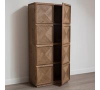 Orsina Stylish Cabinet, Functional Design Storage Cabinet For Livingroom, Premium Solid Wooden Display Cabinet