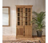 Orsina Stylish Cabinet With 3 Upper Shelves, Versatile Design Storage Cabinet, Eco Friendly Wooden Bedisde Cabinet
