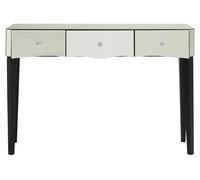 Orsina Stylish Console Table, Functional Console Table With Drawers For Hallway, Ample Storage Modern Table in Silver Orsina Silver
