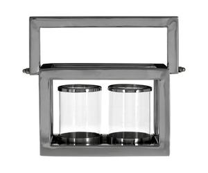 Orsina Stylish Design 2 Light Lantern, Elegant Design Large Lantern For Bedside Table, Stable 2 Light Lantern