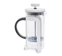 Orsina Stylish Design Silver Cafetiere 350Ml, Advanced Filtration Small Cafetiere, Comfortable Grip Coffee Cafetiere in White Orsina White