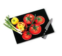 Orsina Stylish Design Tomatoes Chopping Board, Hygienic Food Chopping Board, Stable Cutting Board For Kitchen in Black Orsina Black
