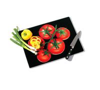 Orsina Stylish Design Tomatoes Chopping Board, Hygienic Food Chopping Board, Stable Cutting Board For Kitchen in Black Orsina Black