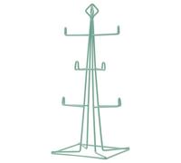 Orsina Stylish Green Finish Mug Tree, Practical Mug Storage For Kitchen, Durable Stand For Storing Coffee Mugs