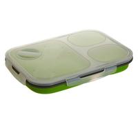 Stylish Green Lunch Box With Spork, Vibrant Lunch Box, Versatile Tiffin Box, Lightweight Lunch Packs Premier Housewares Green One Size