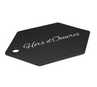 Orsina Stylish Hors Doeuvres Board, Durable Design Cheese Board For Efiicient Cooking, Convenient Stoneware Board in Black Orsina Black