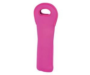 Orsina Stylish Hot Pink Wine Bottle Holder, Modern Bottle Holder For Kitchen, Heat Resistant Sleek Wine Holder