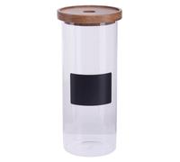 Orsina Stylish Multipurpose Chalkboard 1800Ml Storage Jar, Durable Jar With Lid For Counter, Airtight Storage Jars