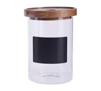Orsina Stylish Multipurpose Chalkboard 950Ml Storage Jar, Durable Jar With Lid For Counter, Airtight Storage Jars