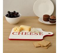 Orsina Stylish Paddle Cheese Board, Durable Design Cheese Board For Efiicient Cooking, Convenient Stoneware Board in Cream Orsina Cream