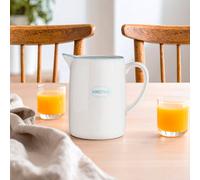 Premier Housewares Homestead Pitcher, White, 1560 ml