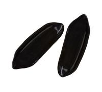 Orsina Stylish Set Of Two Corn On The Cob Black Coloured Glass Dishes, Practical Dishes, Chip Resistant Dishes Orsina Black