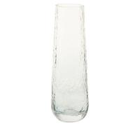 Orsina Stylish Small Blue Glass Vase, Functional And Versatile Floral Glass Vase, Lightweight Vase For Flowers