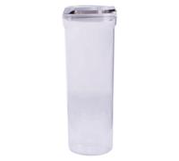 Orsina Stylish Storage Jar 2300 Ml, Durable Plastic Jar With Lid For Kitchen Counter, Versatile Airtight Storage Jar