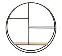 Orsina Stylish Three Tier Shelf, Space Saving Display Shelf, Versatile Bedroom Shelf, Compact Living Room Shelf in Black Orsina Black