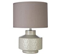 Waverly Ceramic Table Lamp, Grey