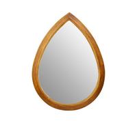 Orsina Teardrop Shaped Hanging Wall Mirror
