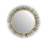 Orsina Templar Brass Finish Wall Mirror