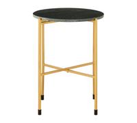 Orsina Templar Large Green Marble Top Side Table