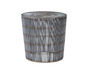 Orsina Templar Natural Wireframe Side Table