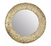Orsina Templar Pebble Effect Round Wall Mirror