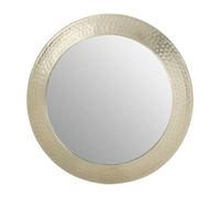 Templar Pewter Finish Wall Mirror Premier Housewares Silver One Size