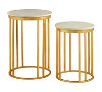 Orsina Templar Set Of 2 Linear Design Side Tables