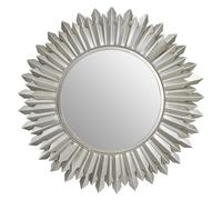 Orsina Templar Sunburst Wall Mirror in Silver Orsina Silver