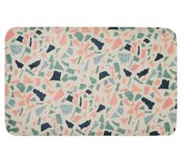 Premier Housewares Soak Bath Mat - Terrazzo Design, Multi