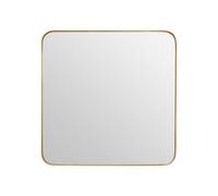 Orsina Tia Medium Gold Finish Square Wall Mirror