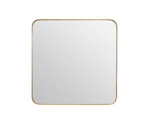 Orsina Tia Medium Gold Finish Square Wall Mirror