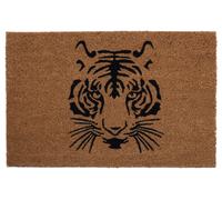 Orsina Tiger Face Doormat in Brown | Size: 100 cm diameter Orsina Brown 100 cm diameter