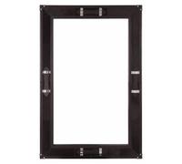 Orsina Timeless Design Leather Frame Mirror, Versatile Hallway Mirror For Livingroom, Modern Bedroom Wall Mirror