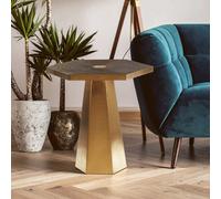 Orsina Titan Large Hexagon End Table