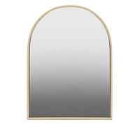 Orsina Trento Gold Finish Metal Wall Mirror