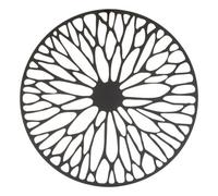 Orsina Trento Small Black Floral Design Wall Art