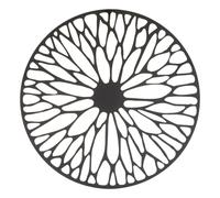 Orsina Trento small Black Floral Design Wall Art Orsina Black