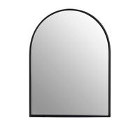 Orsina Trento Small Black Metal Wall Mirror