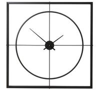Orsina Trinity Black Finish Wall Clock