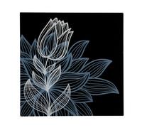Orsina Tulip Floral Glass Wall Print