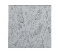 Orsina Tulip White Frame Glass Print